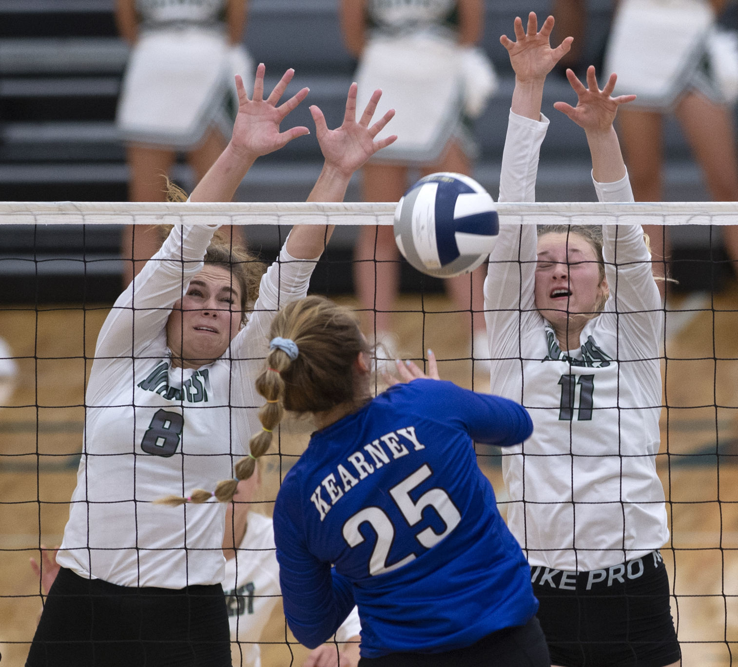 Prep volleyball, Southwest vs. Kearney, 9.5